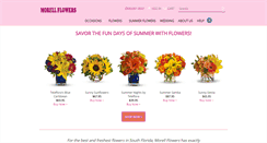 Desktop Screenshot of morellflowersmiami.com